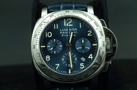[SOLD] Panerai PAM 224 Luminor Chrono Blue Dial Firenze Boutique