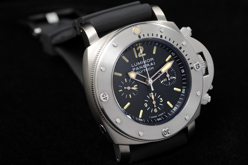 [SOLD] [LNIB] Panerai PAM 202 SLYTECH Luminor Submersible Chrono