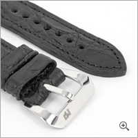 Mario Paci Original Kodiak Genuine Crocodile in Black