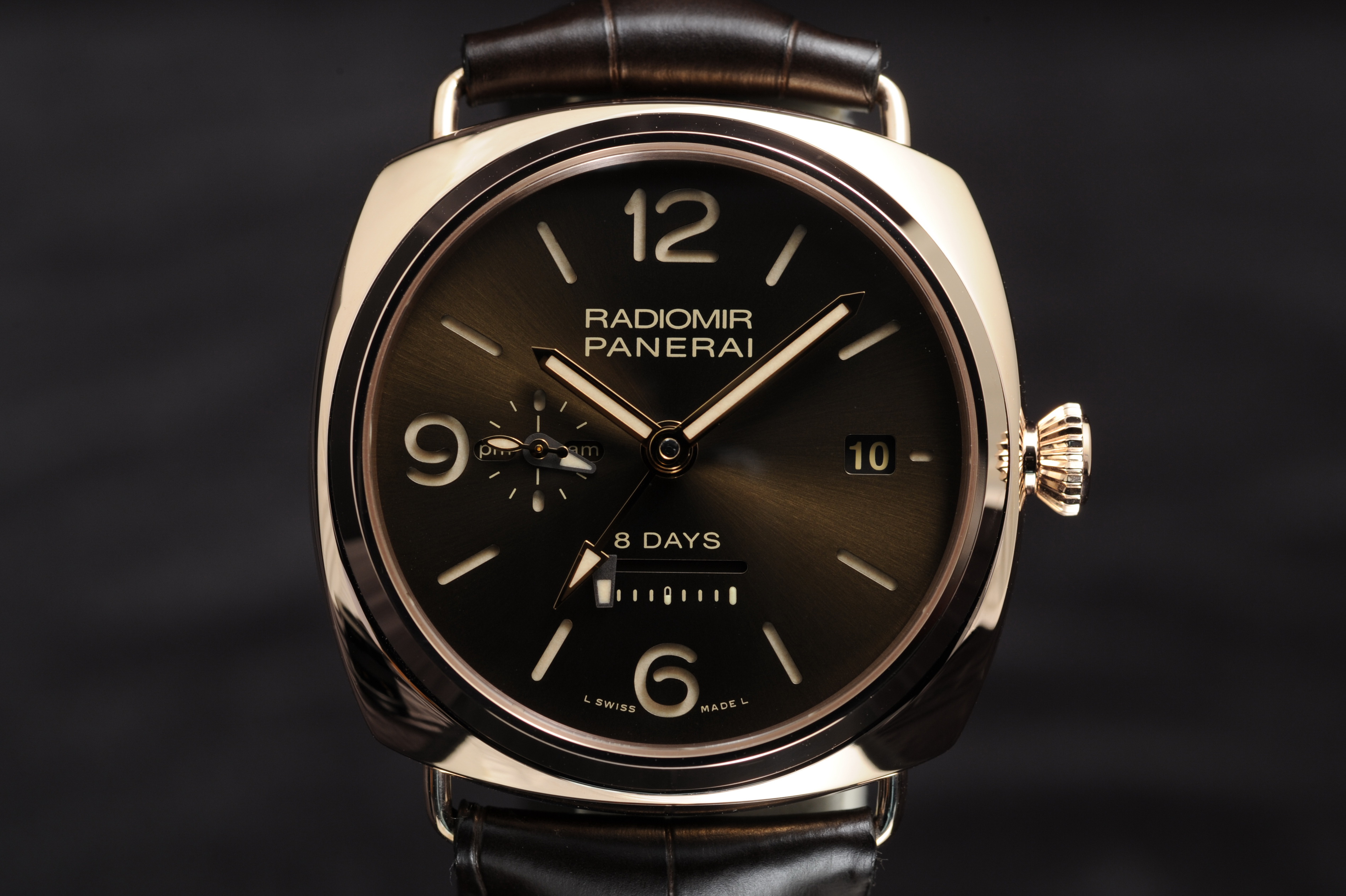 [SOLD][NEW] Panerai PAM 395 Radiomir 8 Days GMT Oro Rosso 45mm,